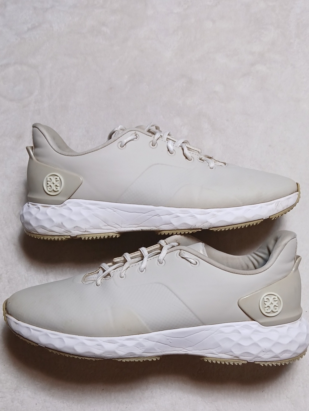G/Fore G4 Golf Shoes Off White  Size 10 Men's
